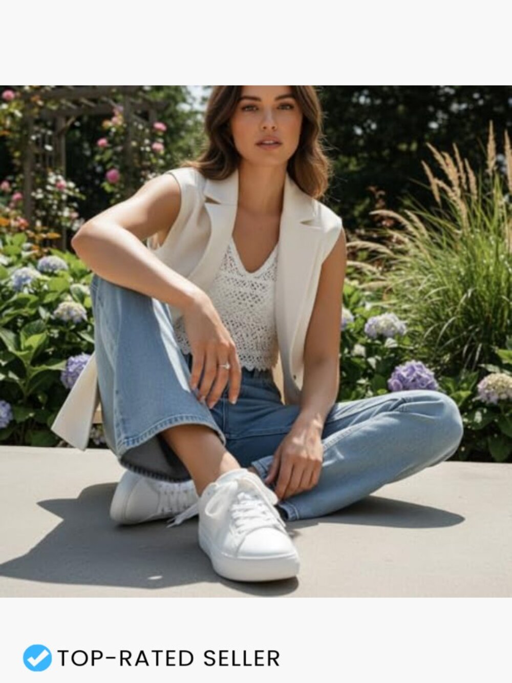 Lace Up Platform Sneakers Vegan Leather Cushioned Comfort Foam Wide Widths - Picture 6 of 7